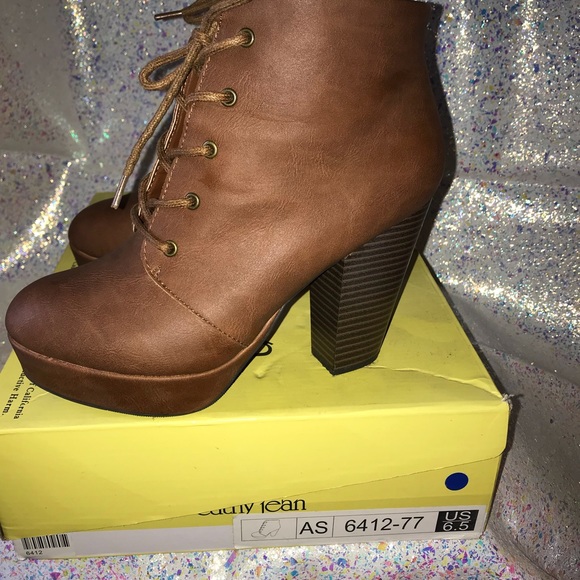 Brown booties from Cathy Jeans size7 - Picture 4 of 8